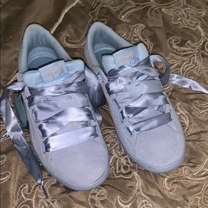 Puma Baby Blue Sneakers